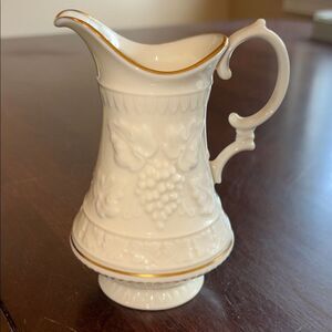 Elegant Vintage Lenox Creamer with Gold Trim